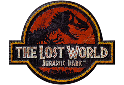 Lost World: Jurassic Park title screen for Sega Saturn